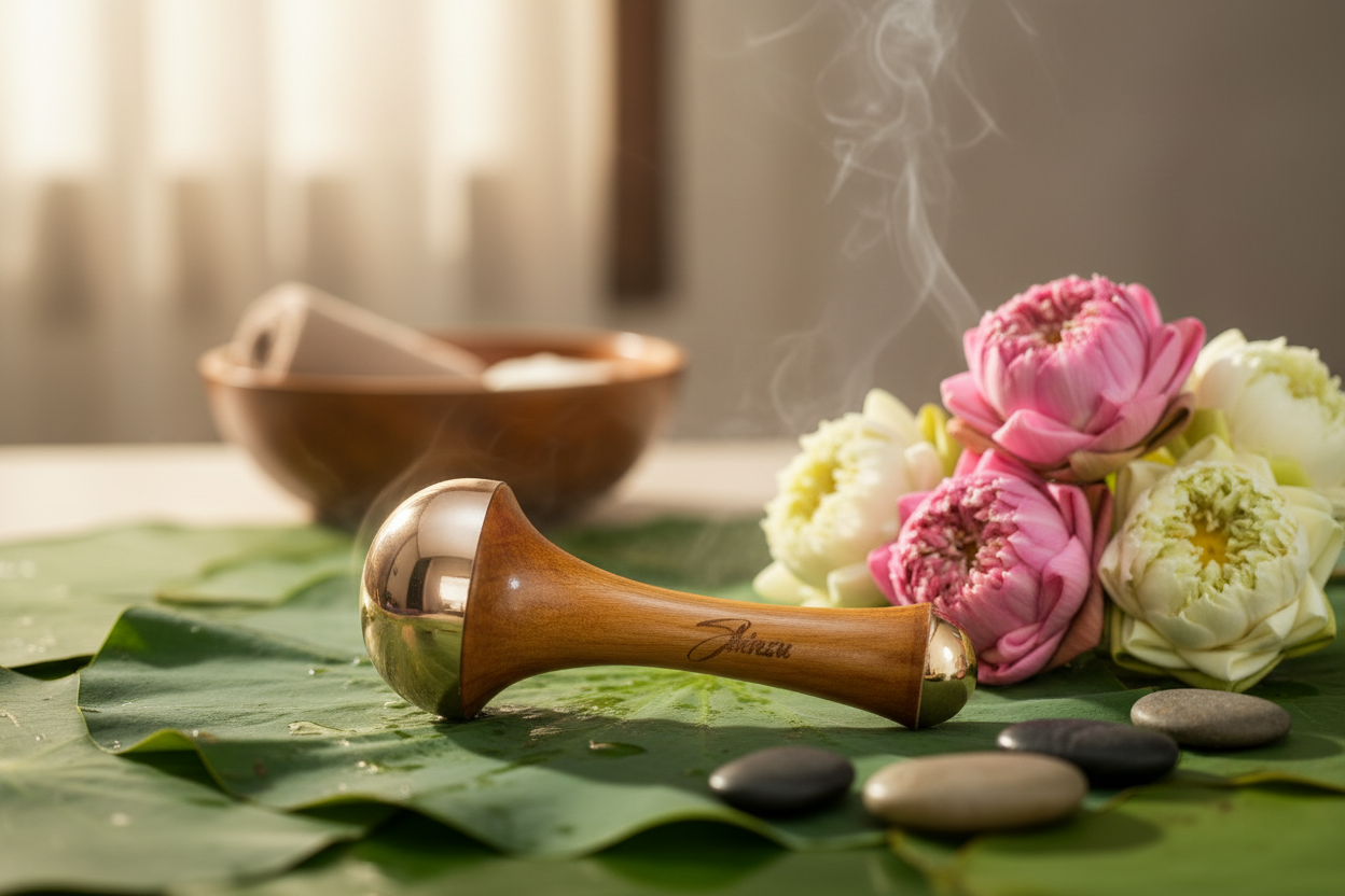 Massage au bâton Kansa Ayurvédique